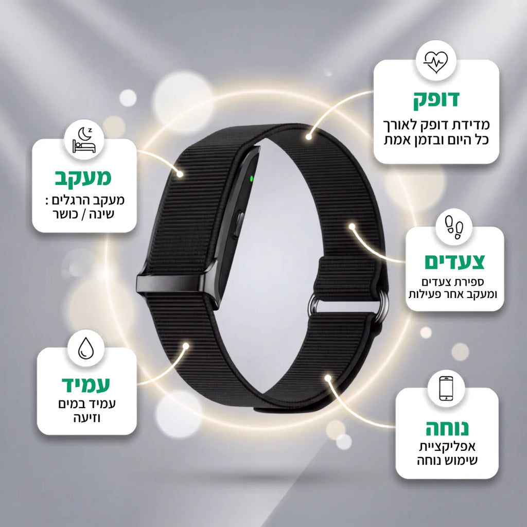 APEX Pulse | צמיד בריאות חכם