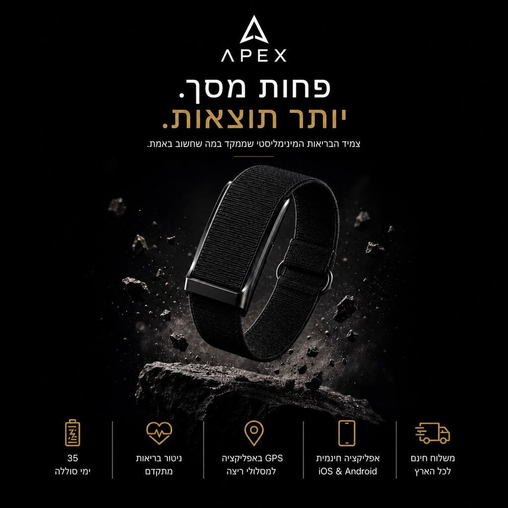 APEX Pulse | צמיד בריאות חכם